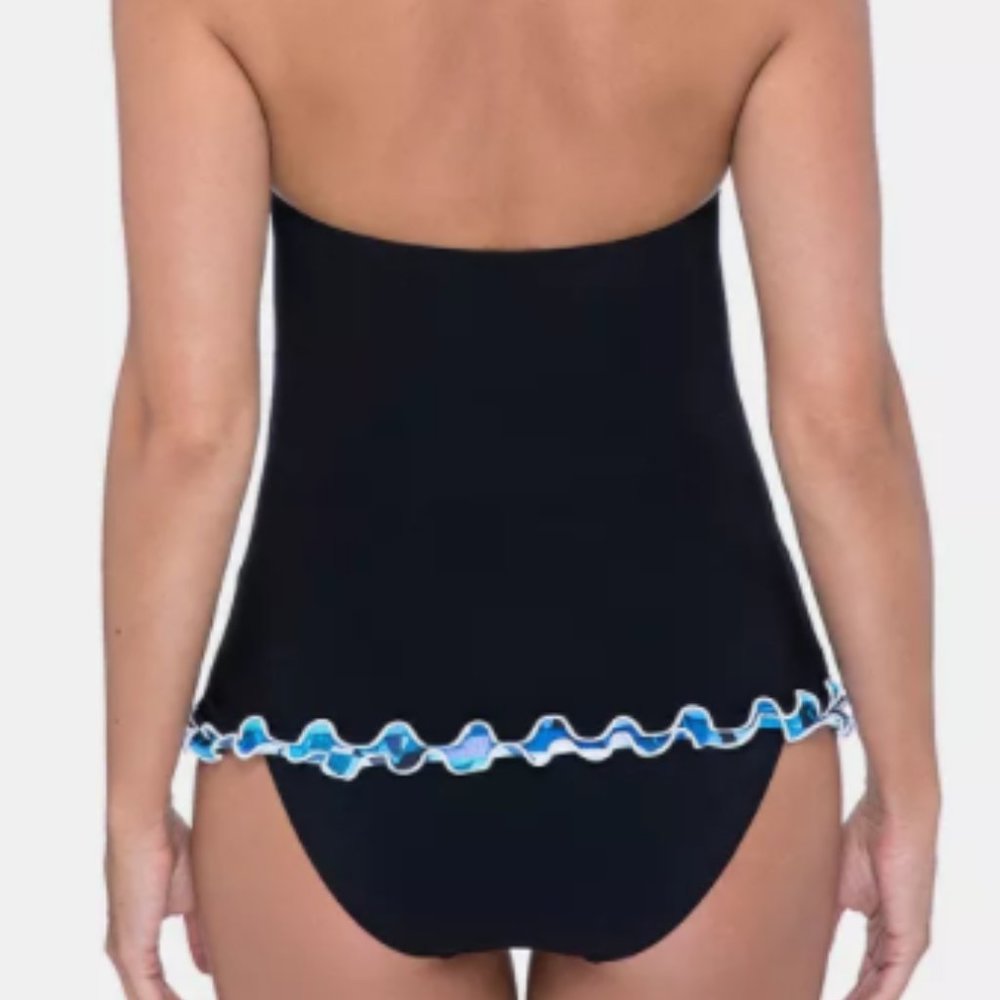 Profile by Gottex Ruffled Halter Tankini Top - Picture 2 of 5
